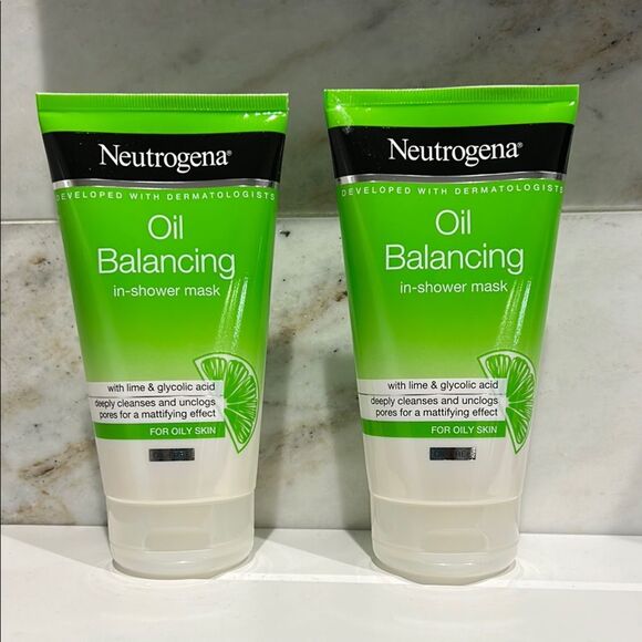 Set of 2 - Neutrogena Oil Balancing In-Shower Mask - Picture 1 of 3